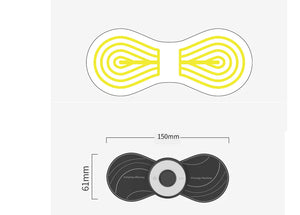 Mini Neck Massager Patch with EMS Smart Pulse Technology